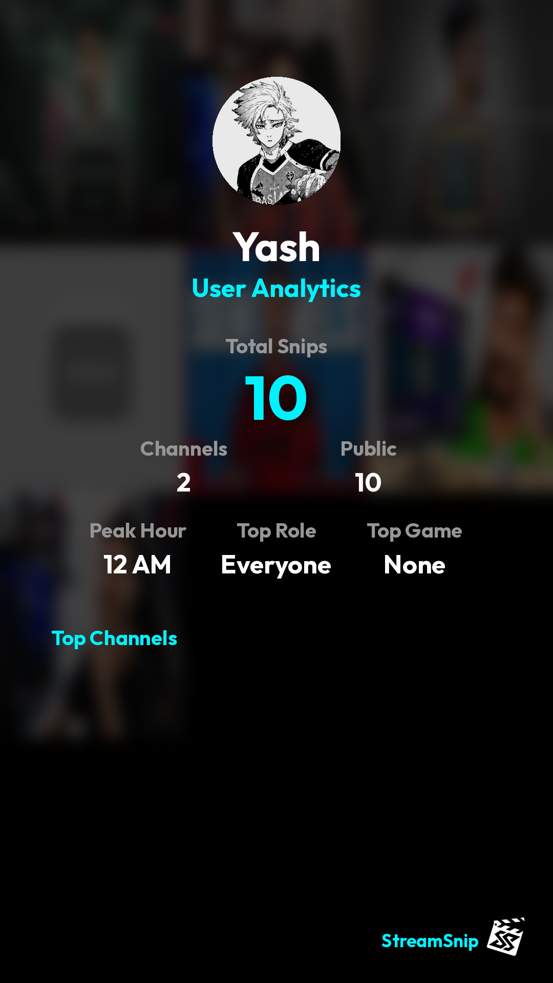 Stats Share Card