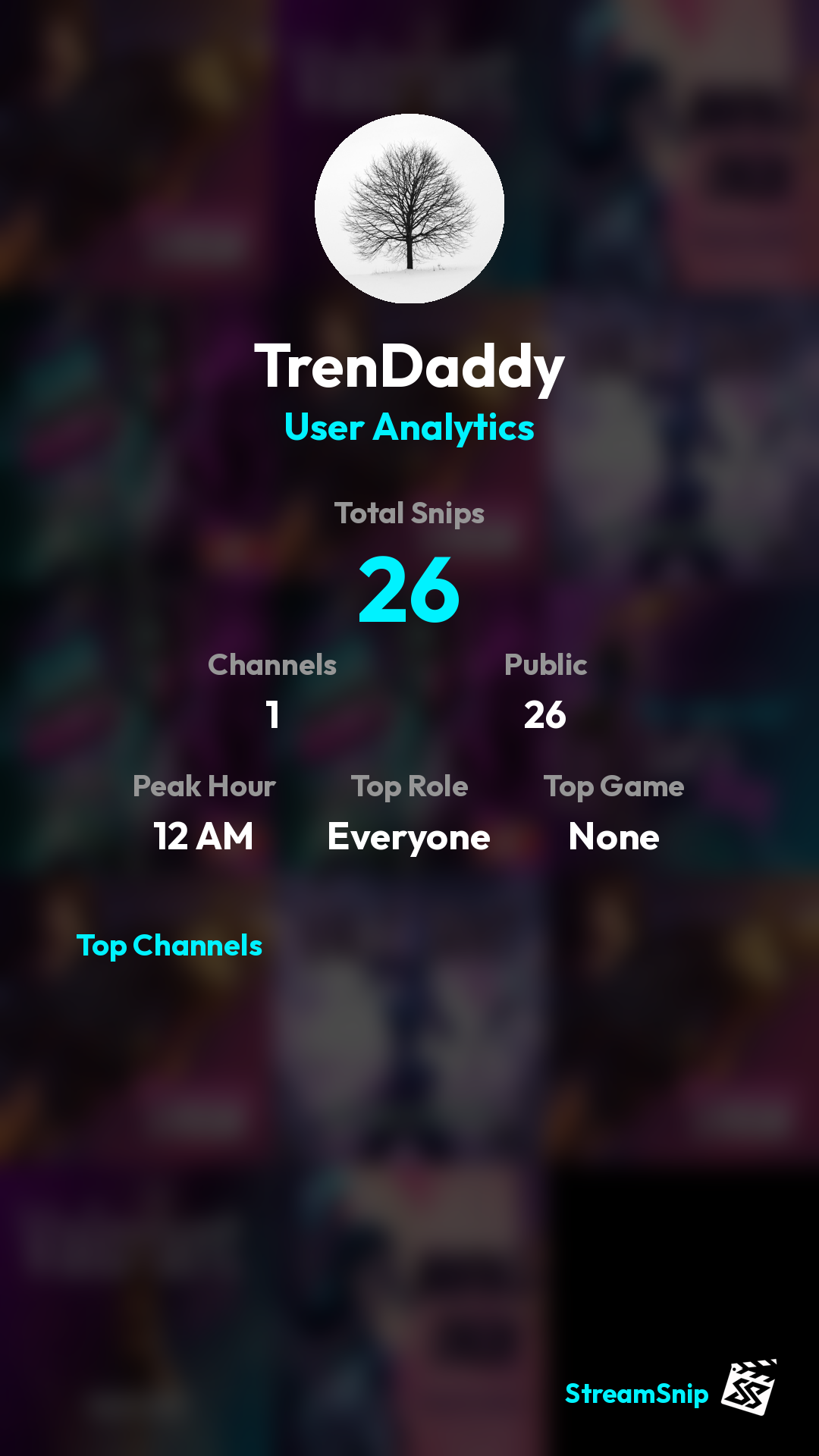 Stats Share Card