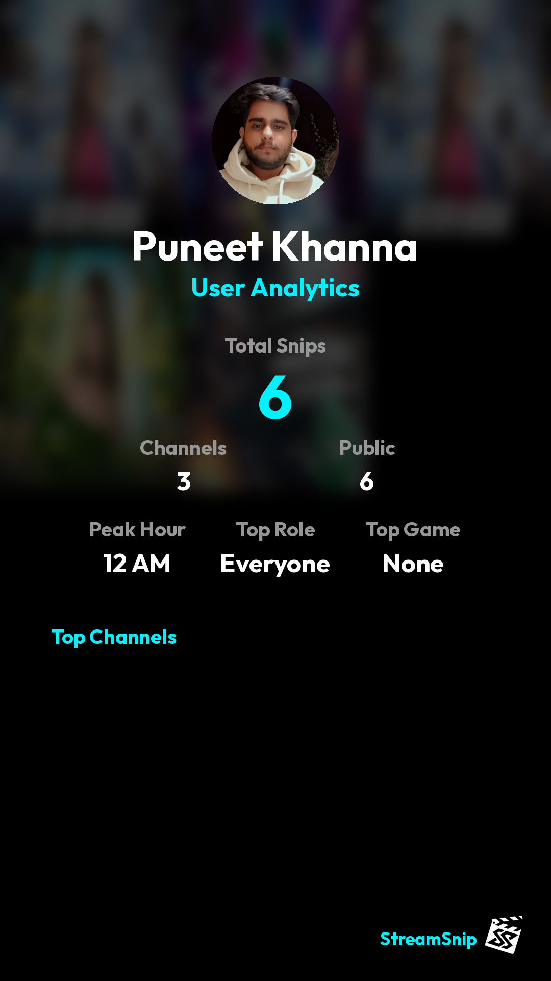 Stats Share Card