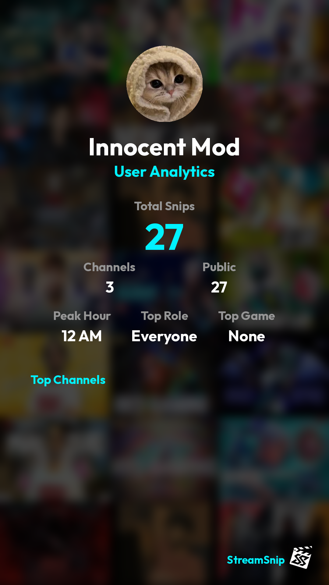 Stats Share Card