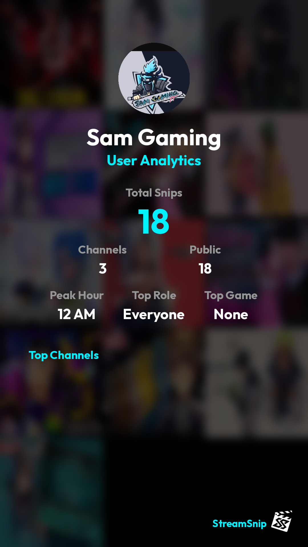 Stats Share Card