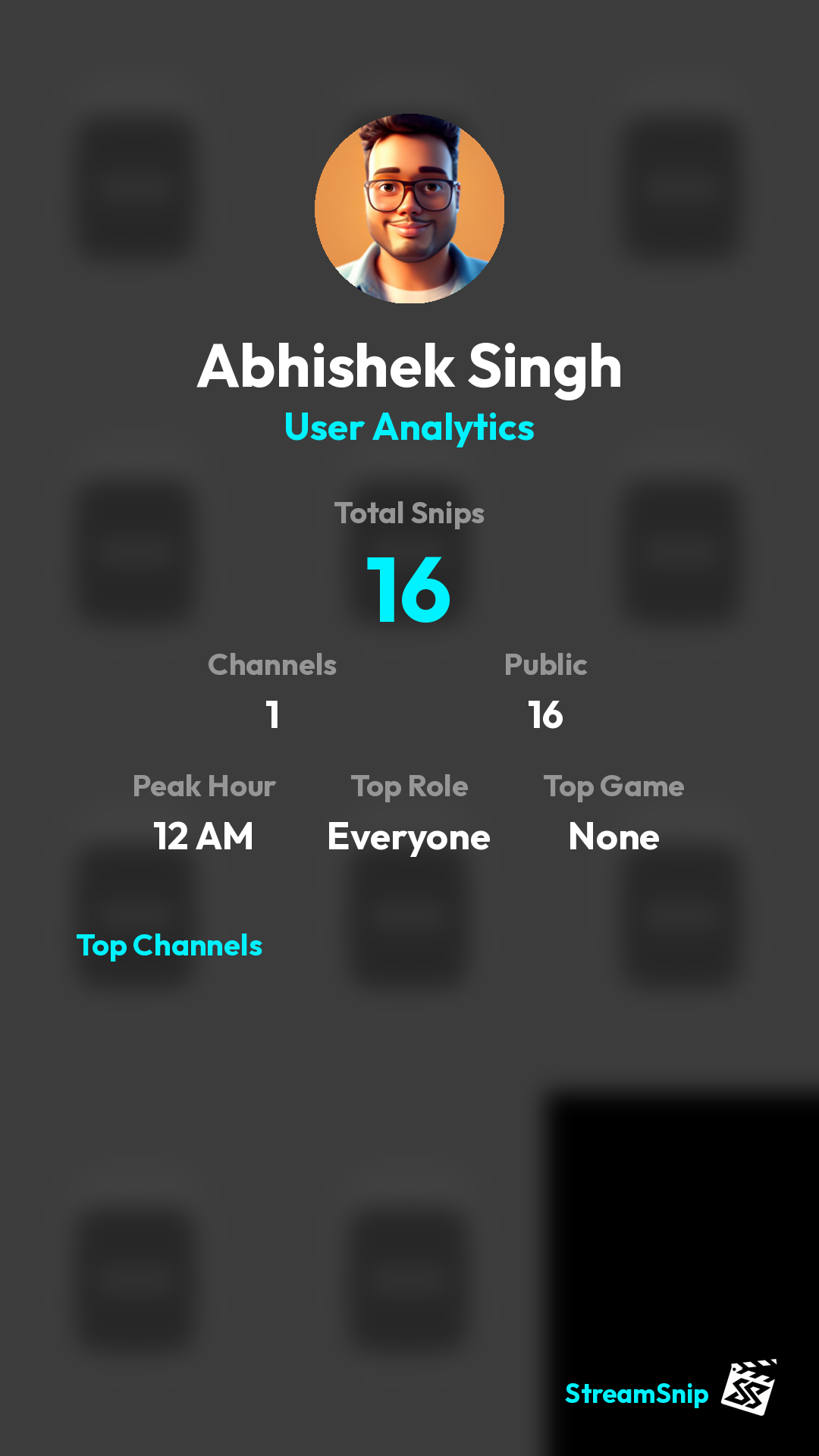 Stats Share Card