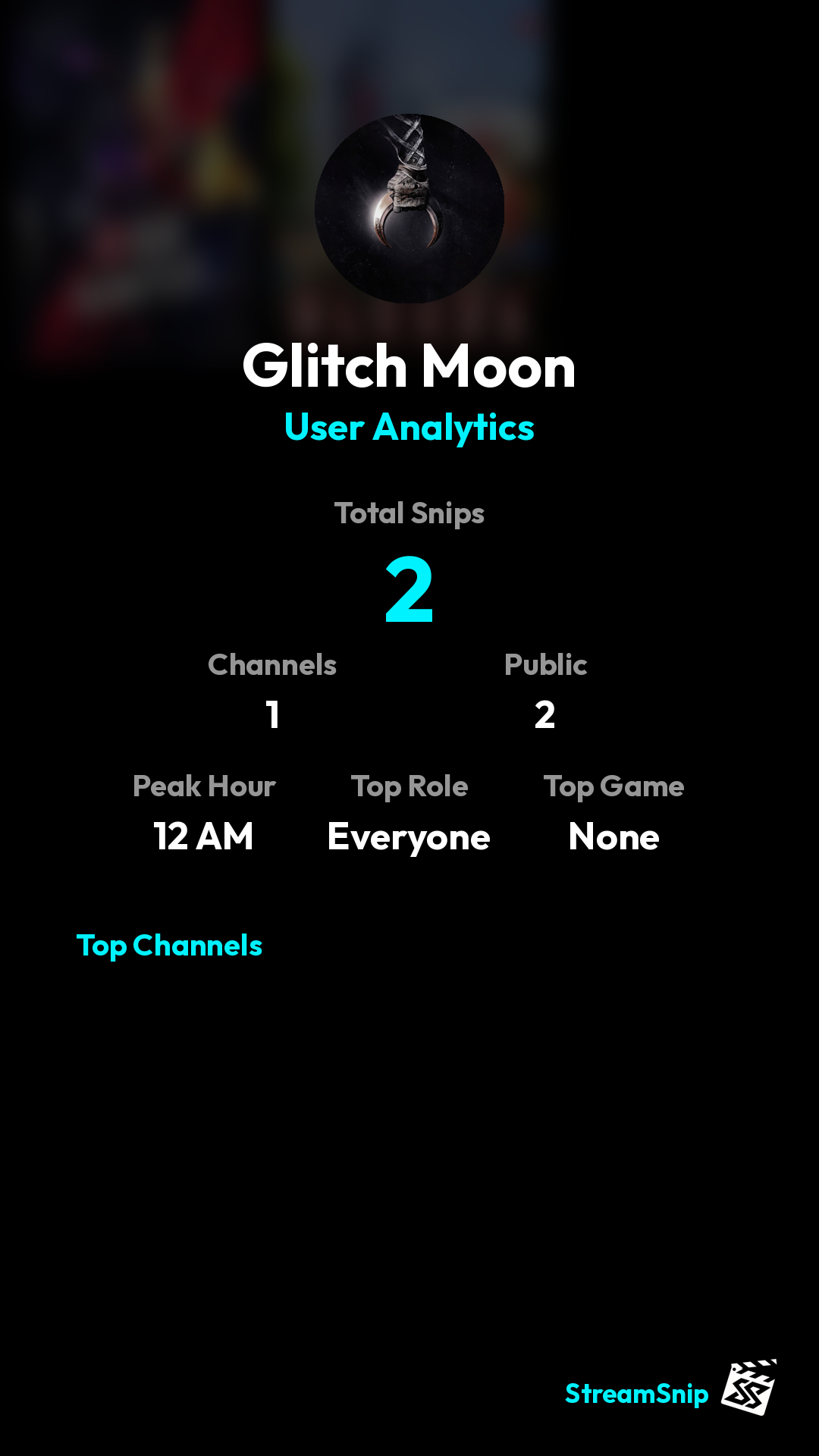 Stats Share Card