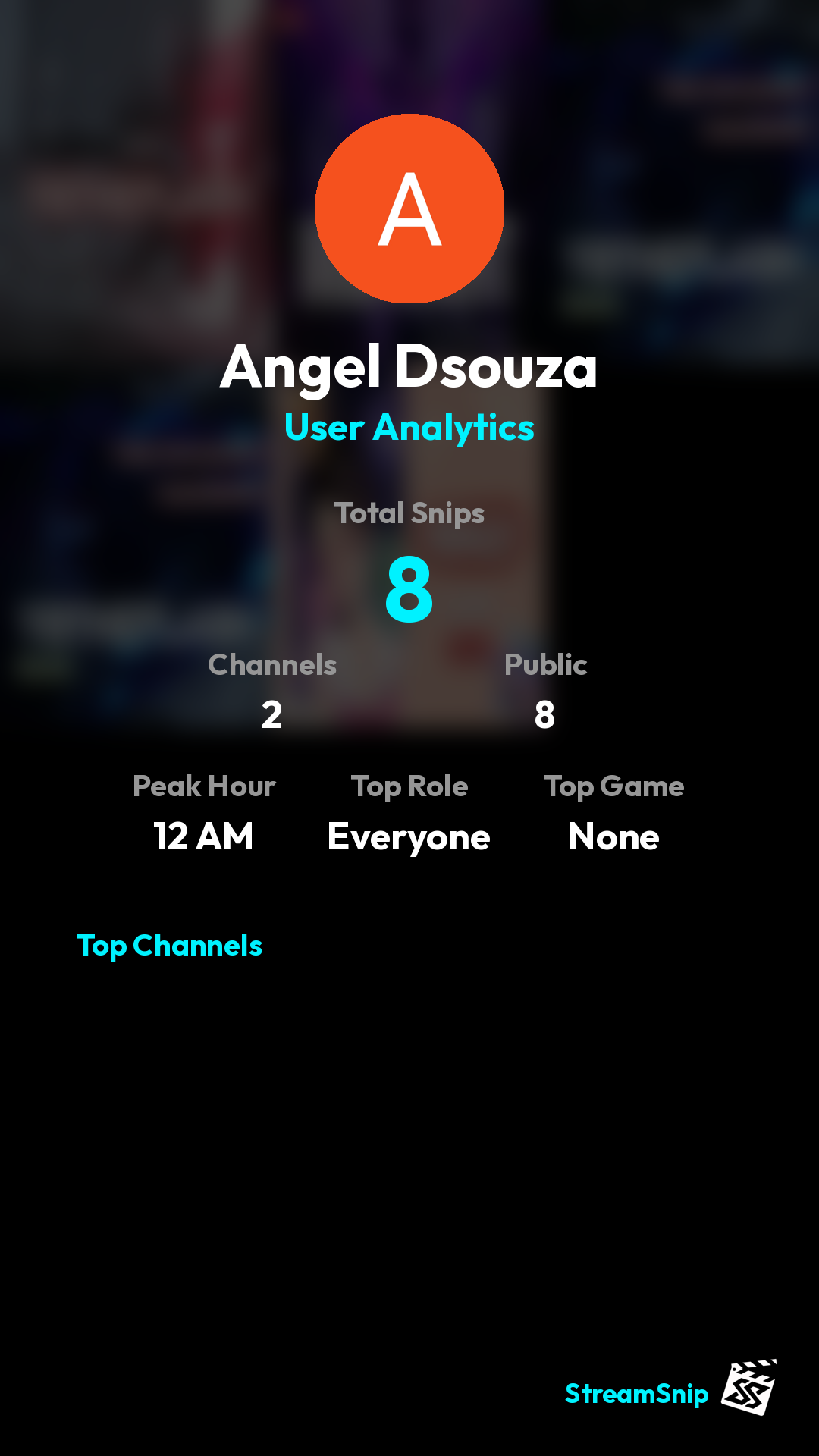 Stats Share Card