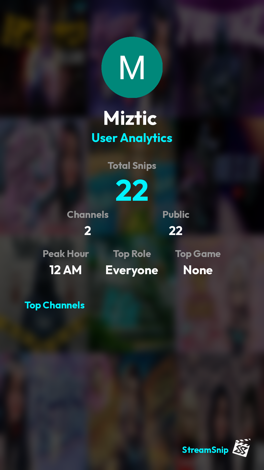 Stats Share Card