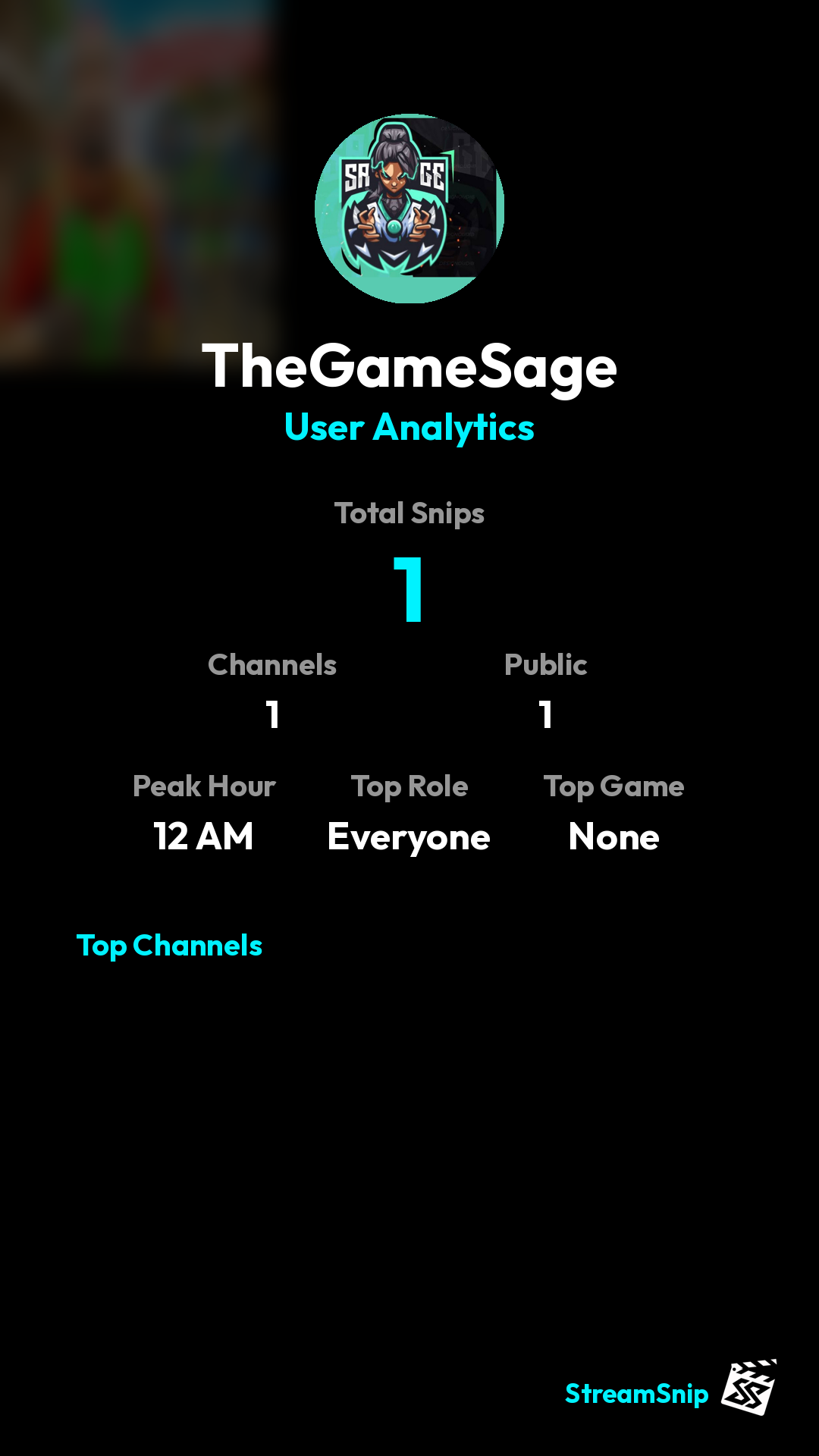 Stats Share Card