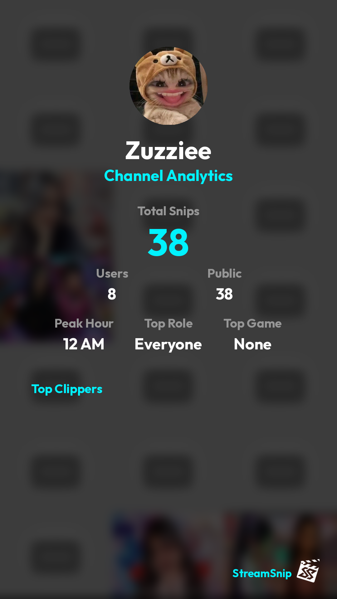 Stats Share Card