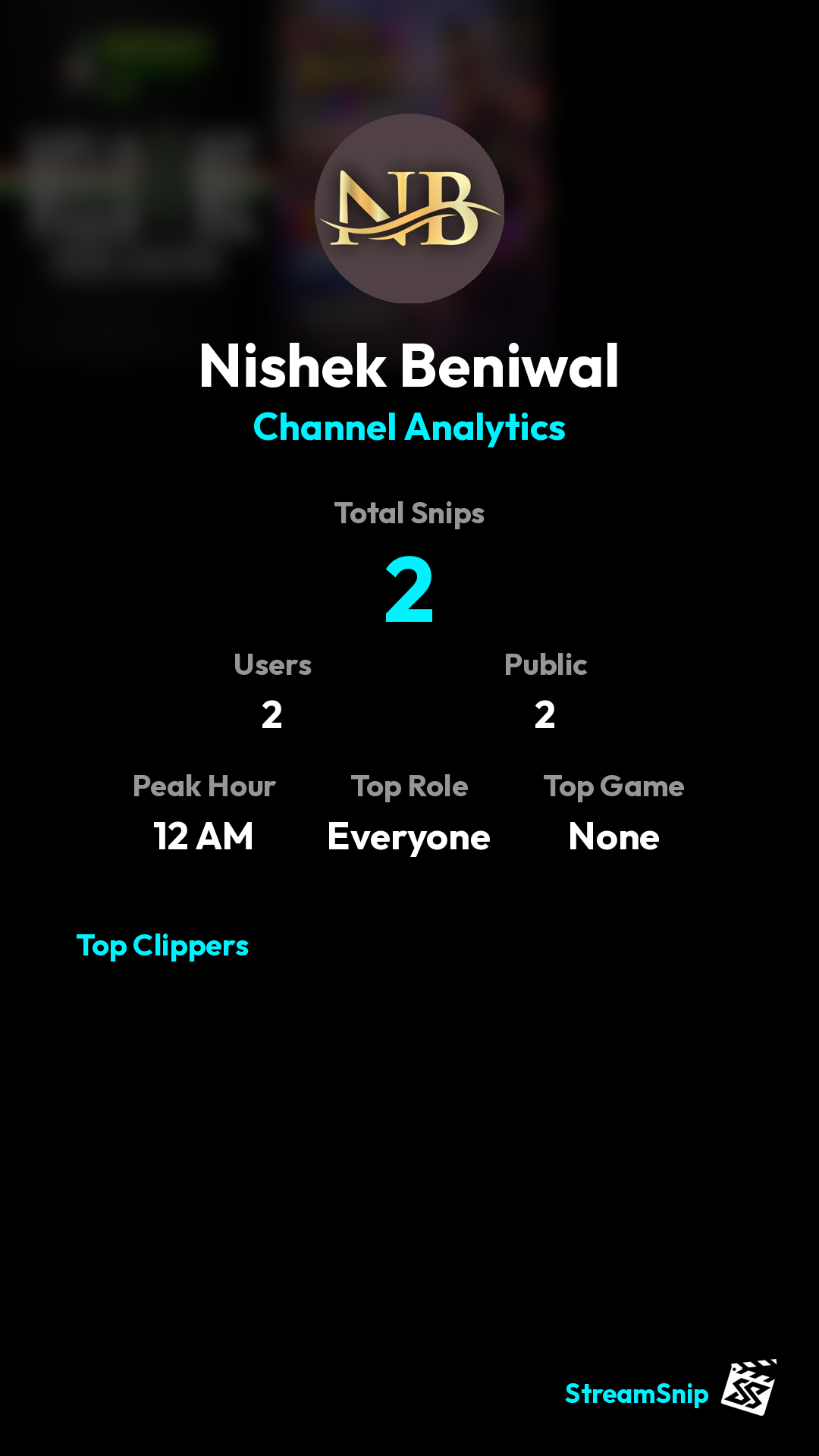 Stats Share Card