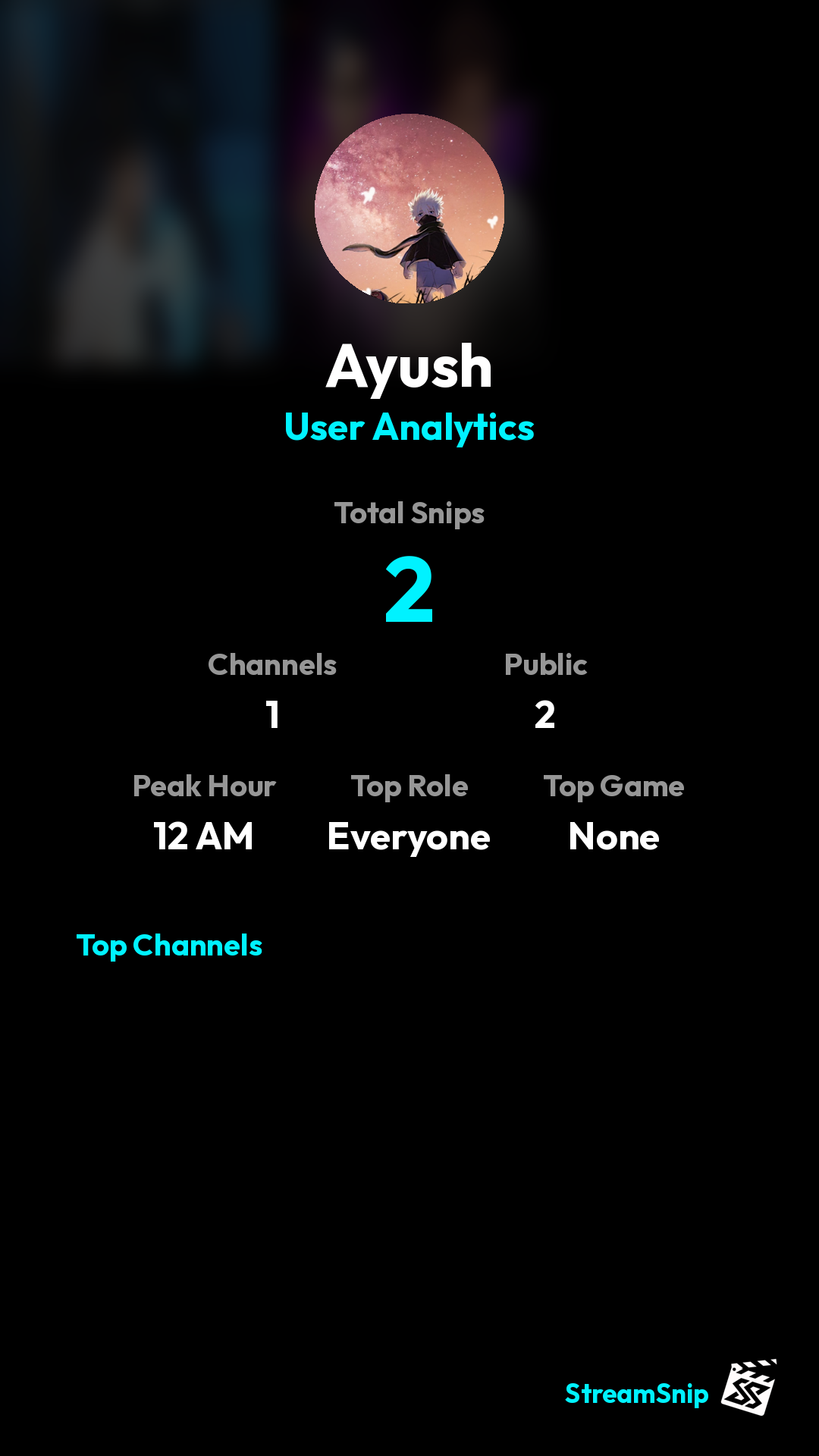 Stats Share Card