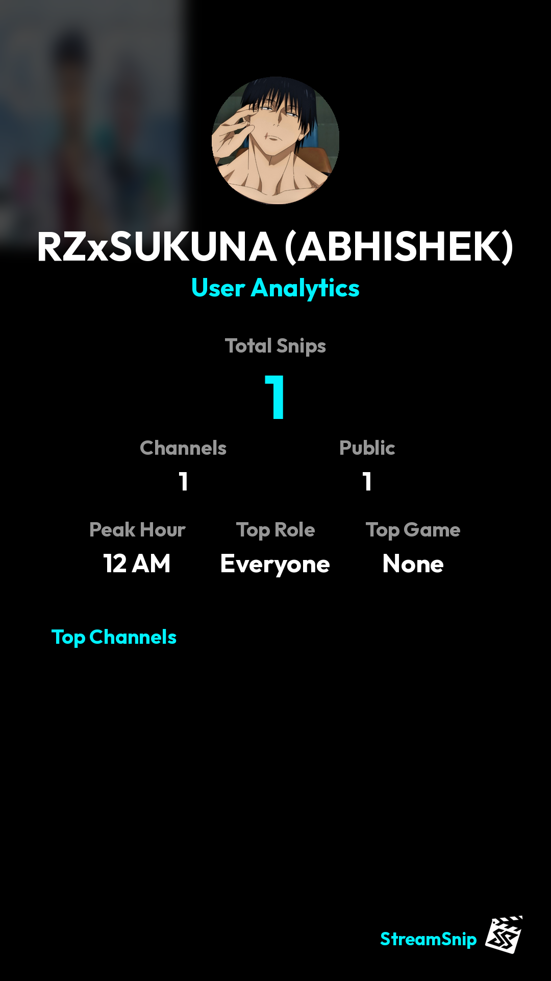 Stats Share Card