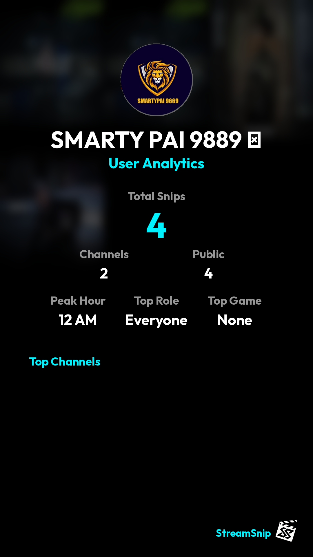 Stats Share Card