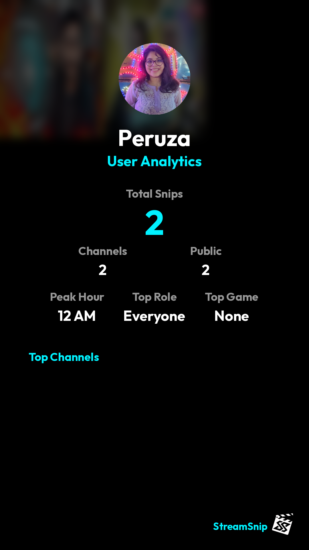 Stats Share Card