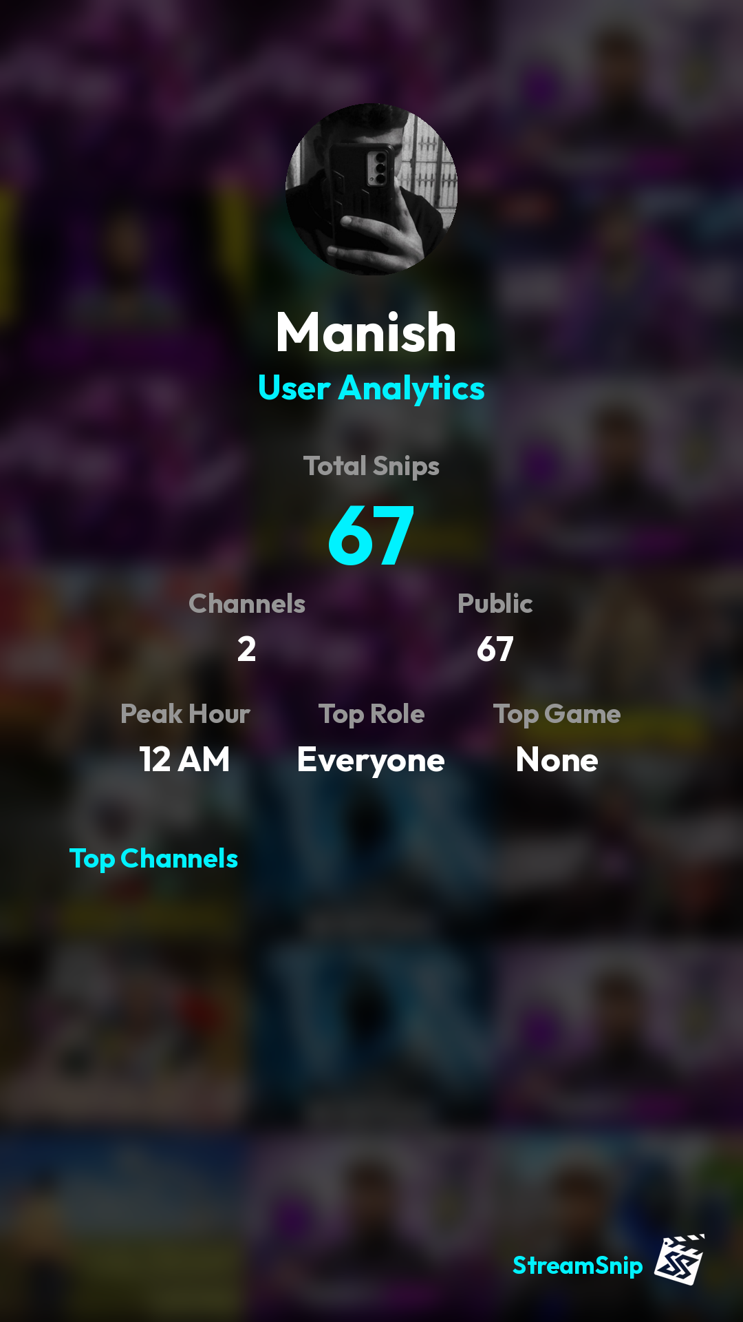 Stats Share Card