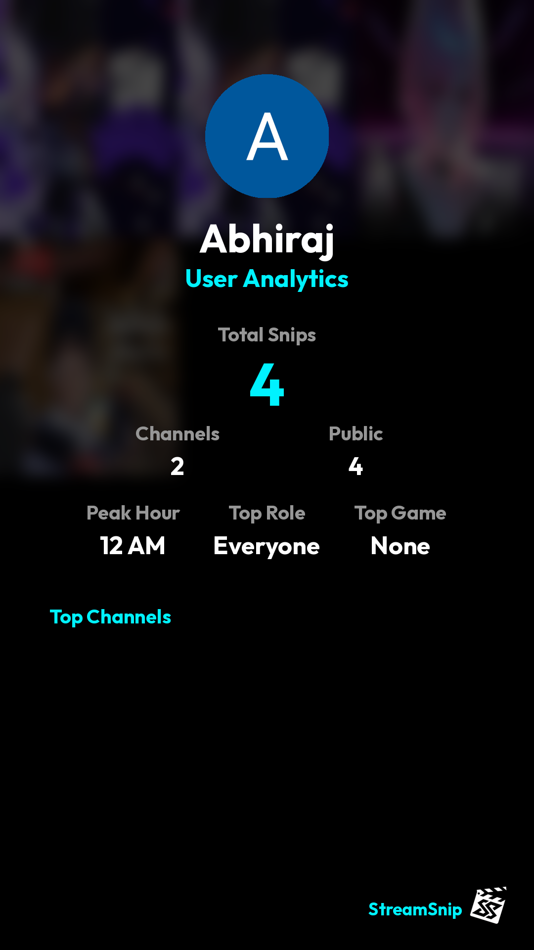 Stats Share Card