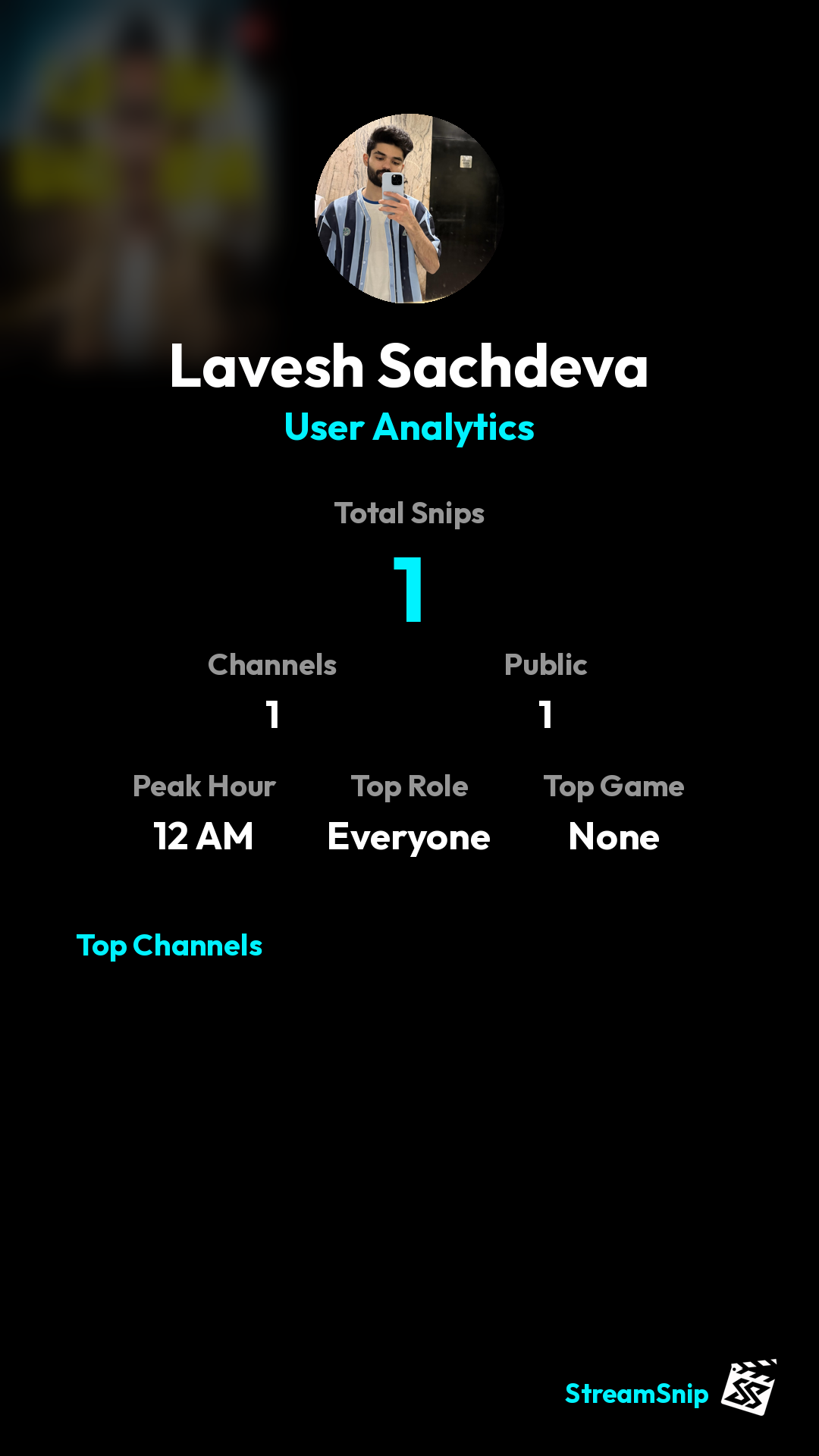 Stats Share Card