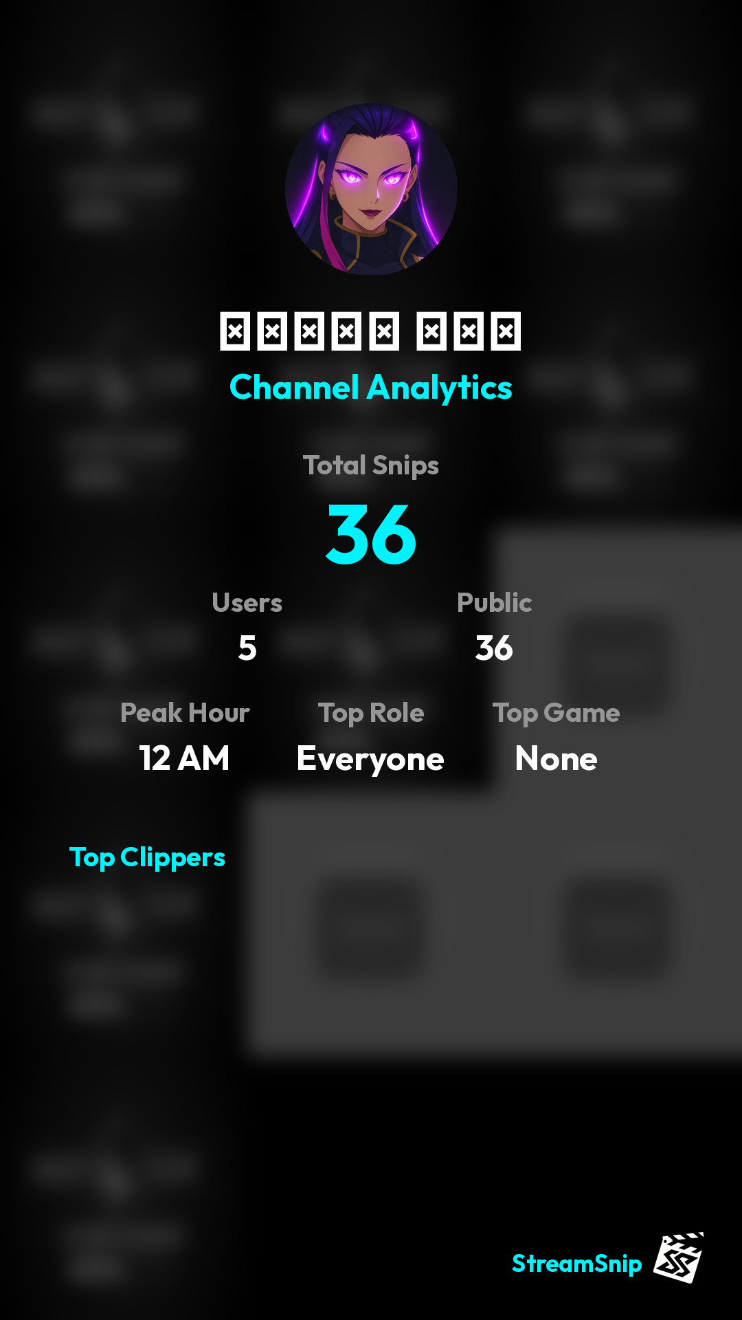 Stats Share Card