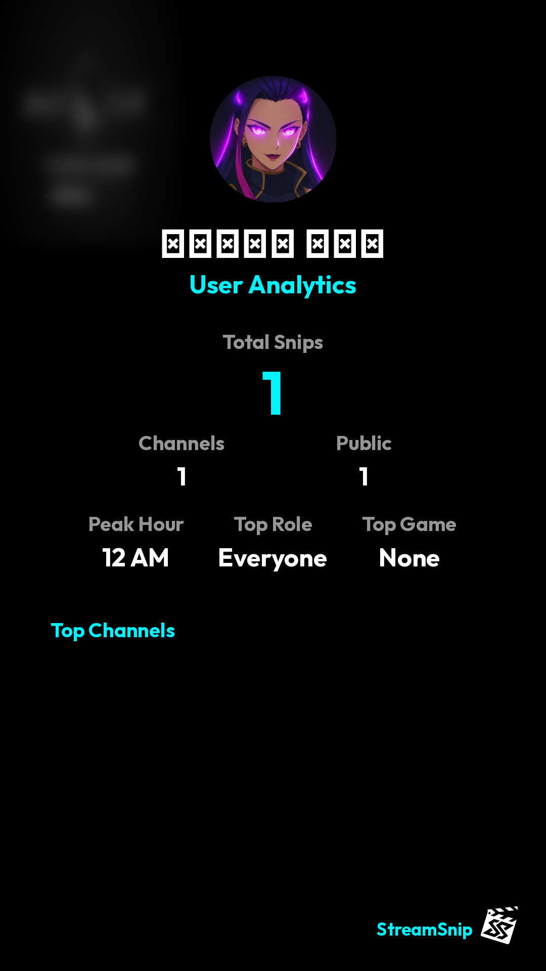 Stats Share Card