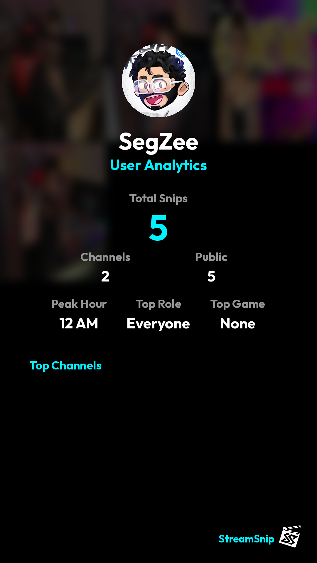 Stats Share Card