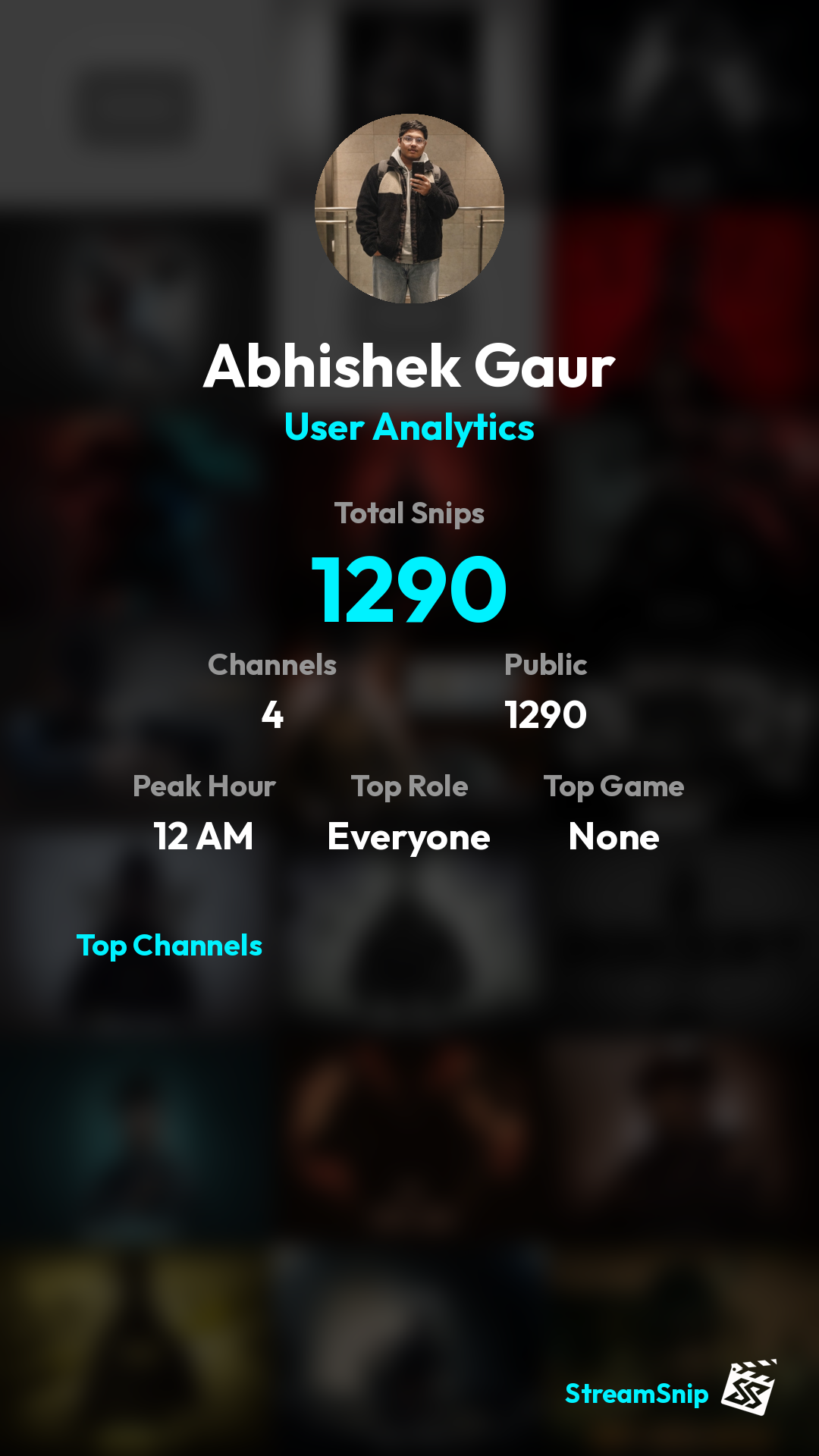 Stats Share Card