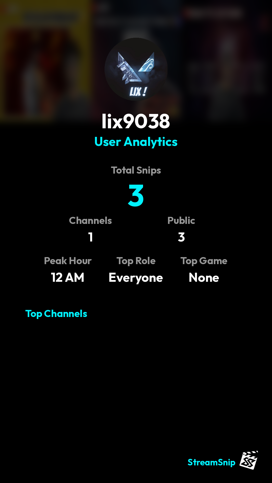 Stats Share Card