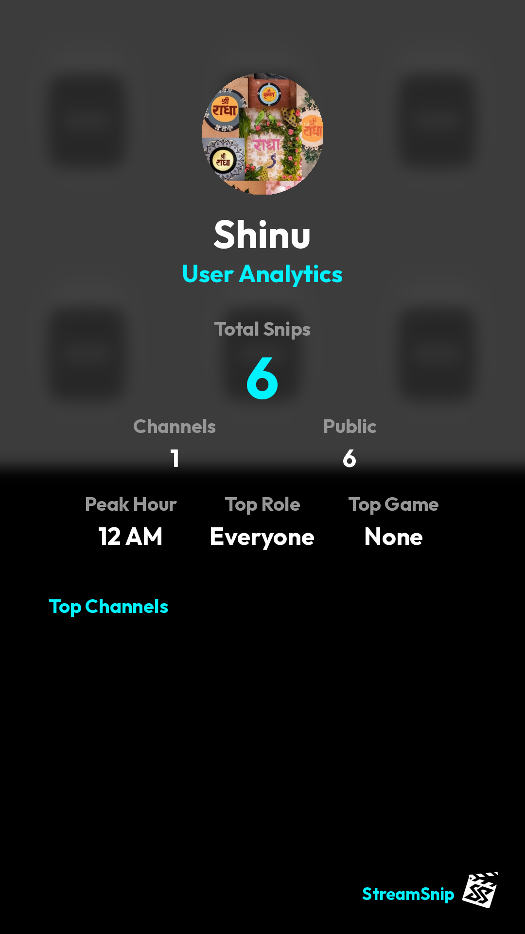 Stats Share Card