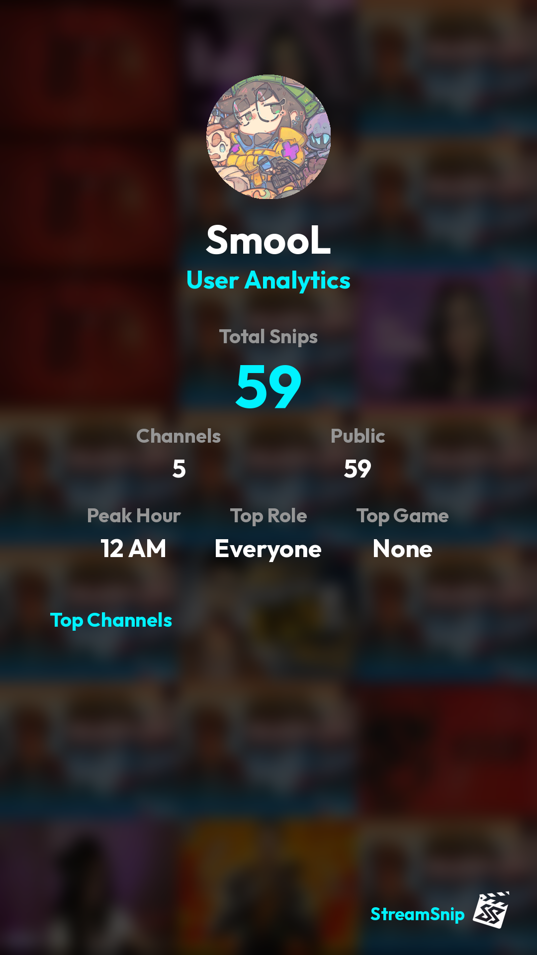 Stats Share Card
