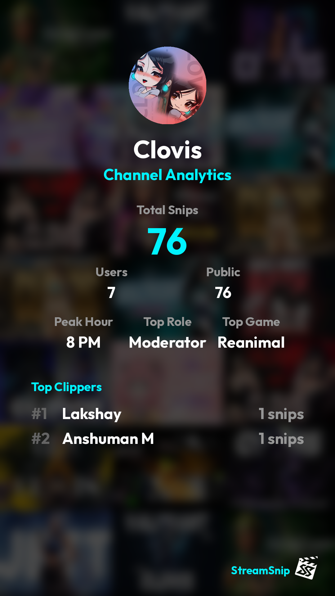 Stats Share Card