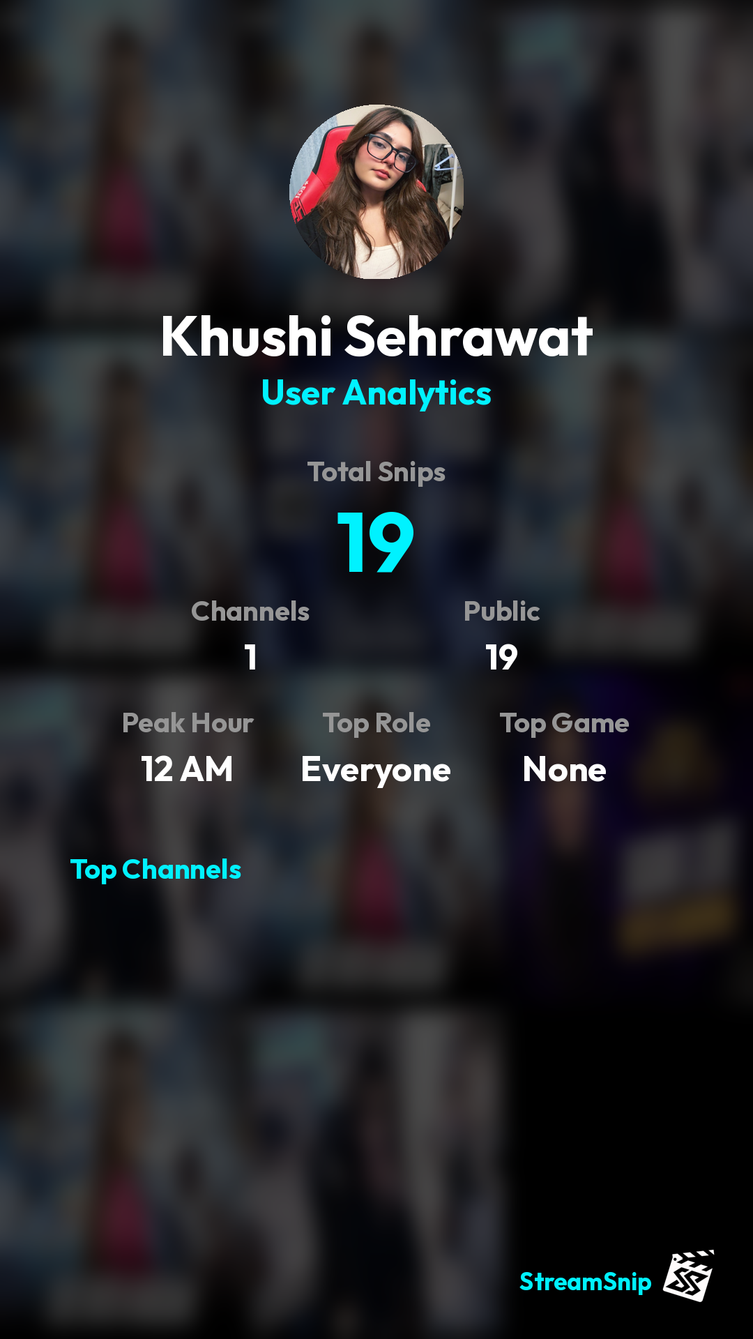 Stats Share Card