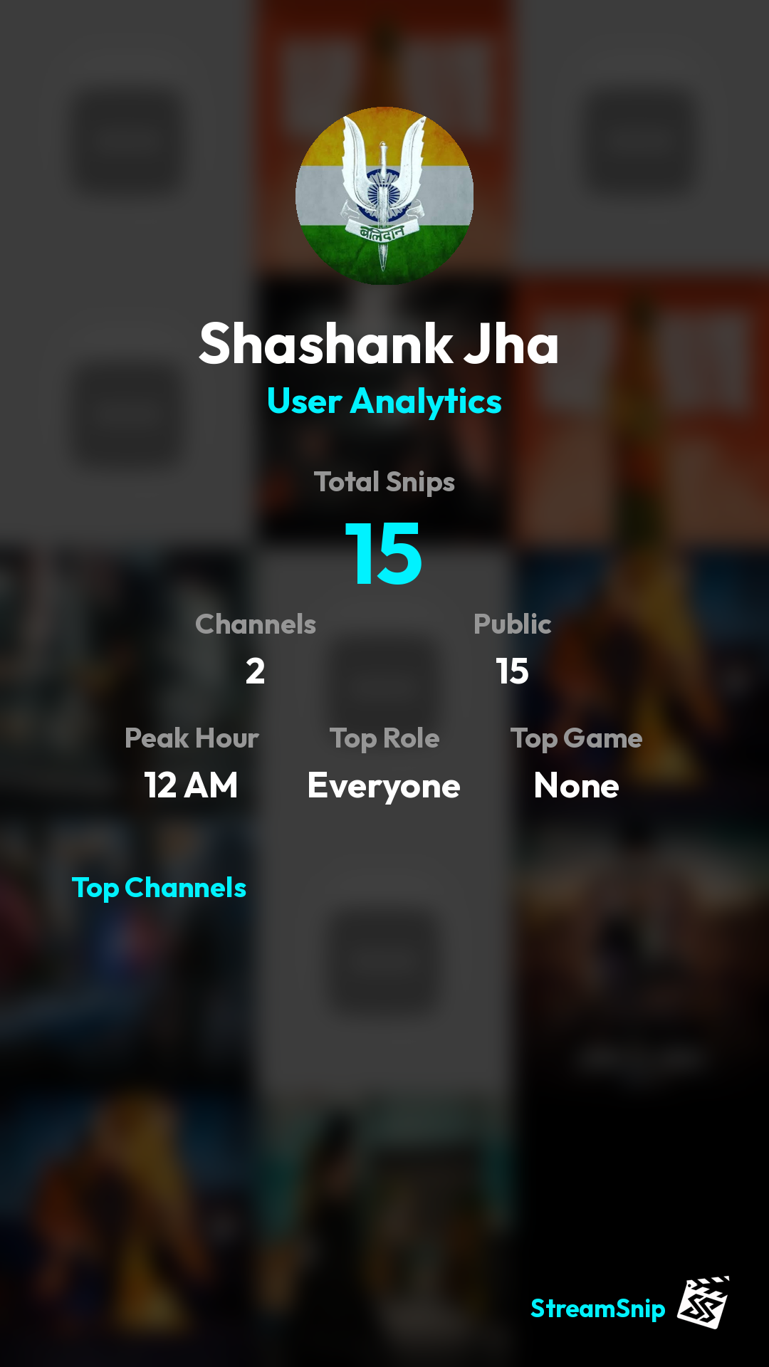 Stats Share Card