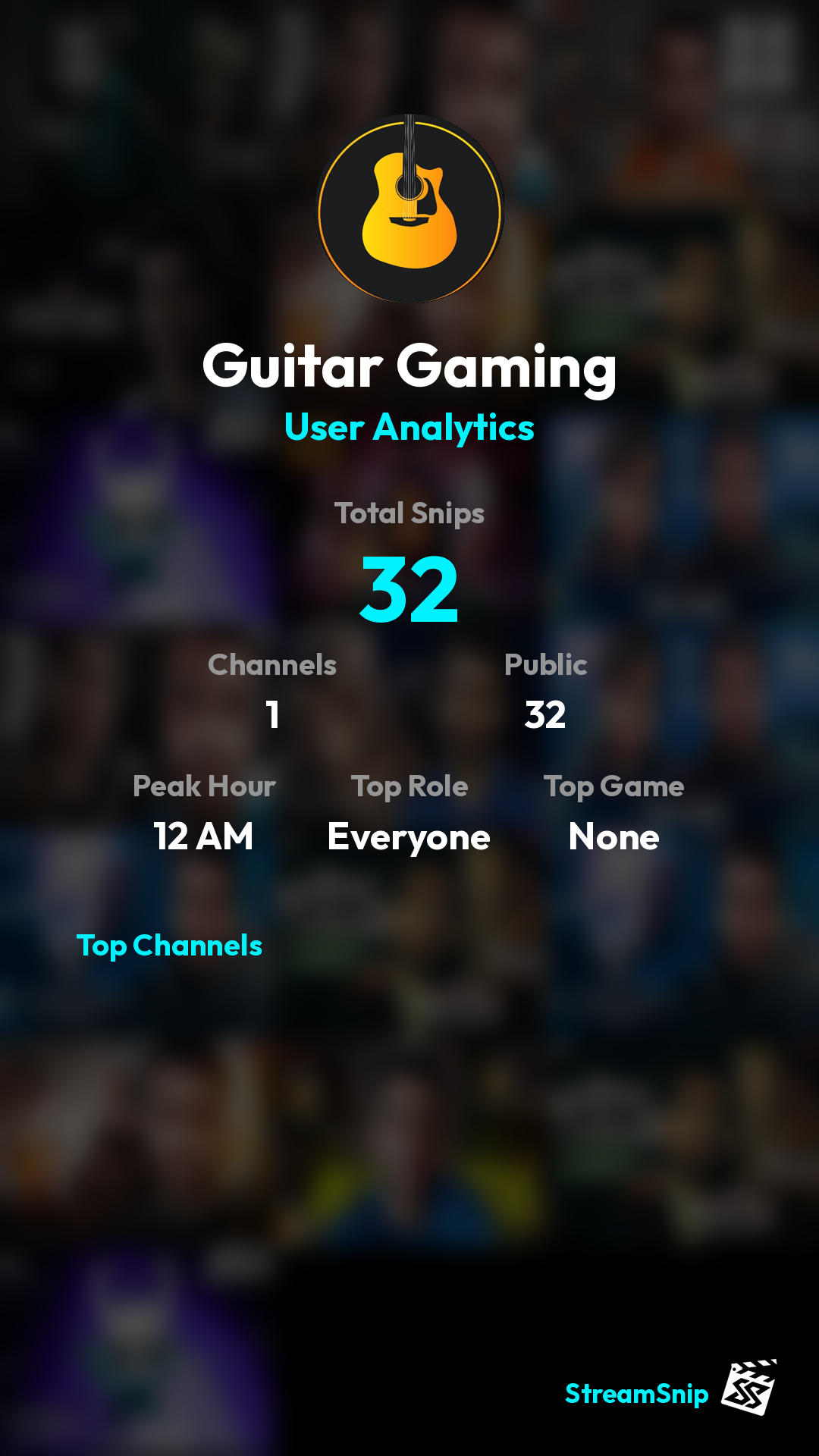 Stats Share Card