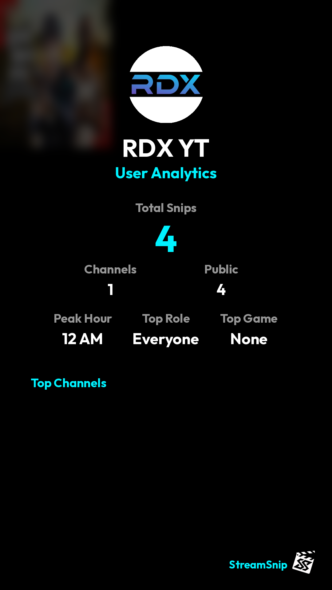 Stats Share Card