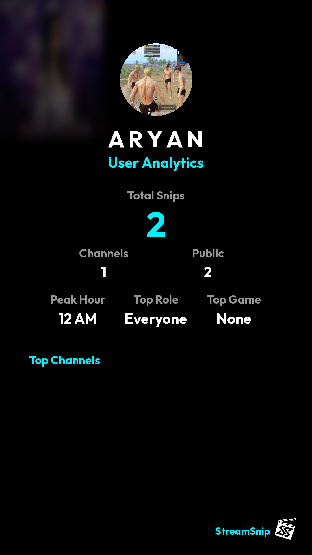 Stats Share Card