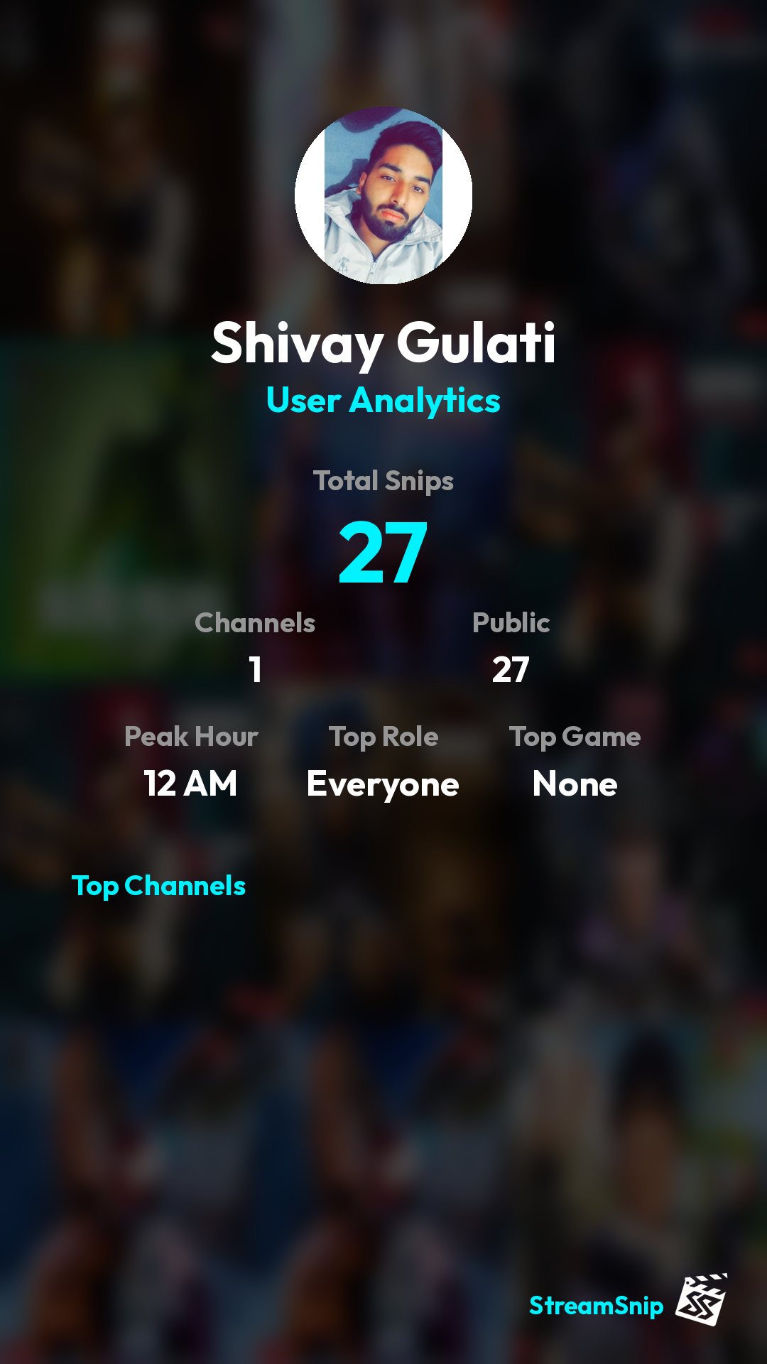 Stats Share Card