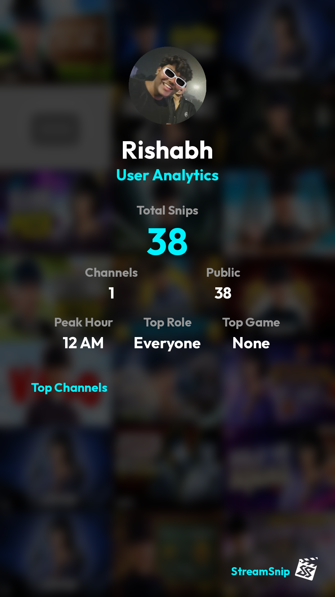 Stats Share Card
