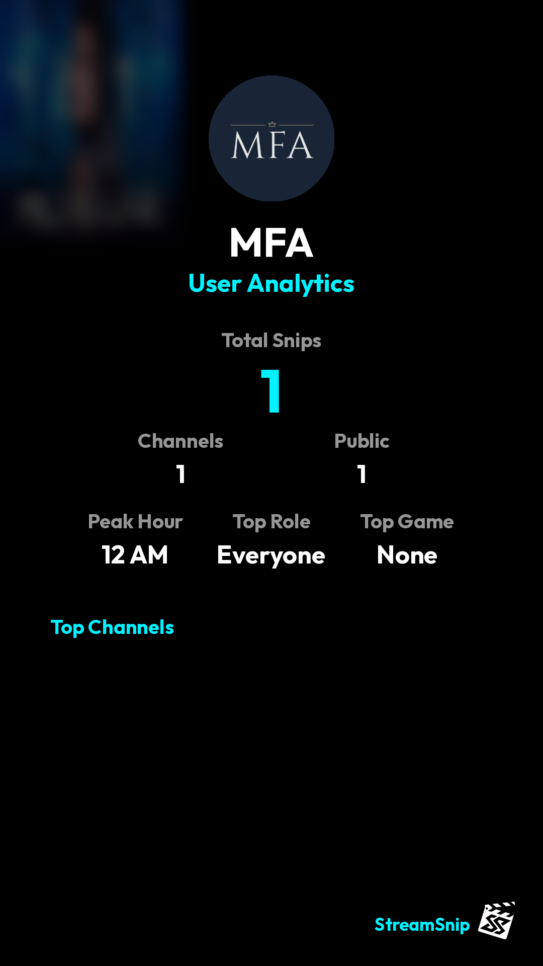 Stats Share Card