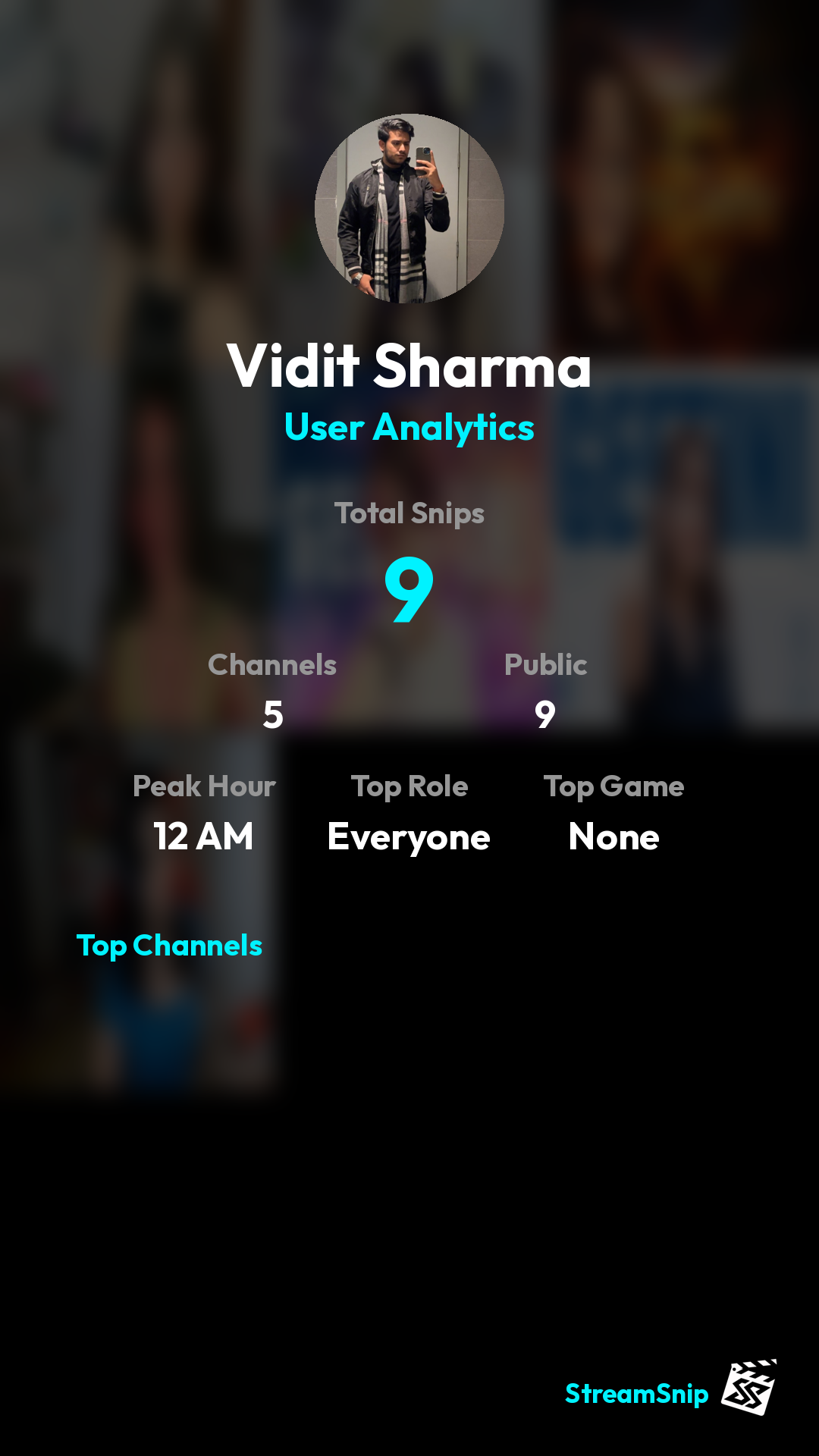 Stats Share Card