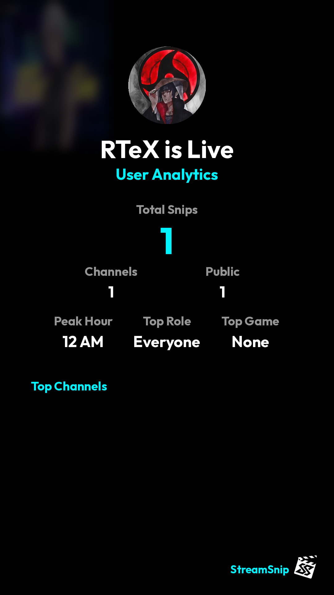 Stats Share Card