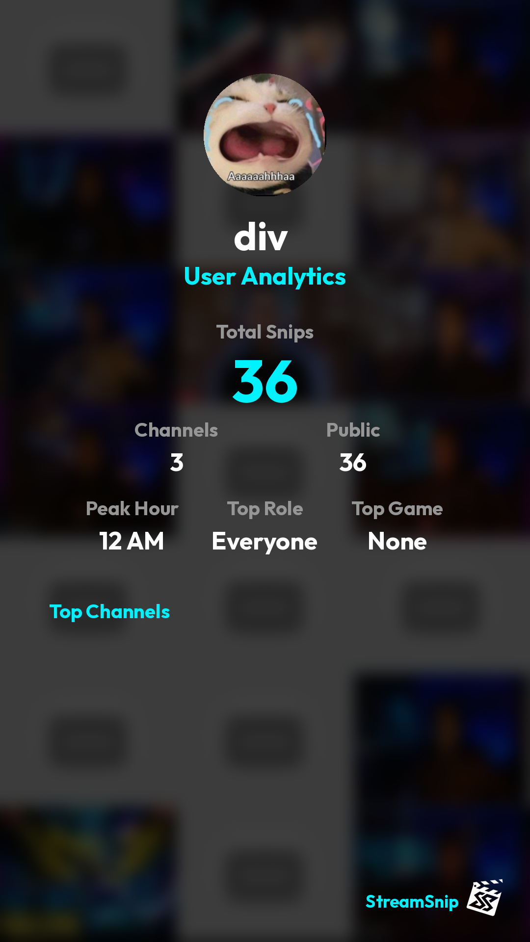 Stats Share Card