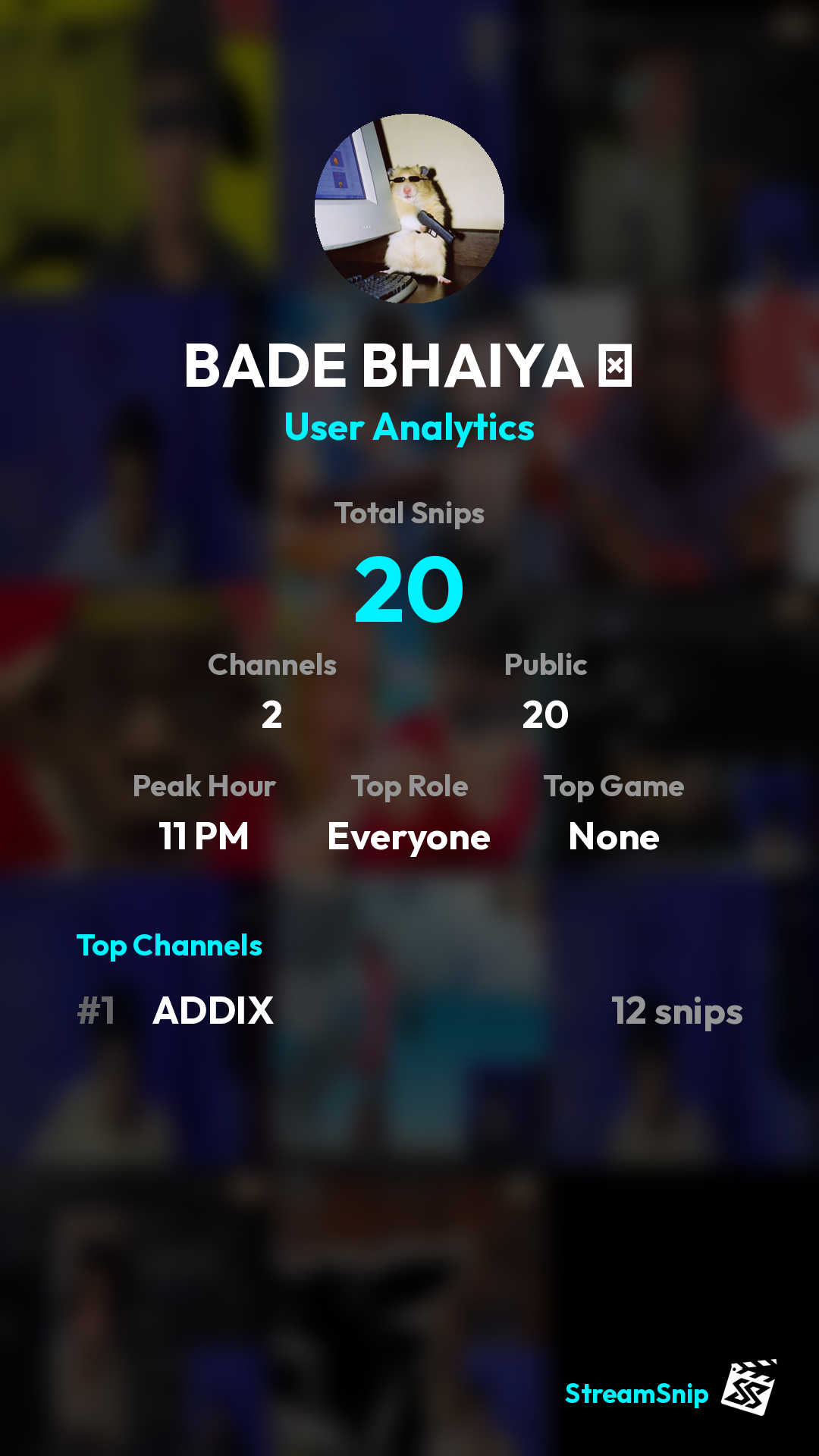 Stats Share Card