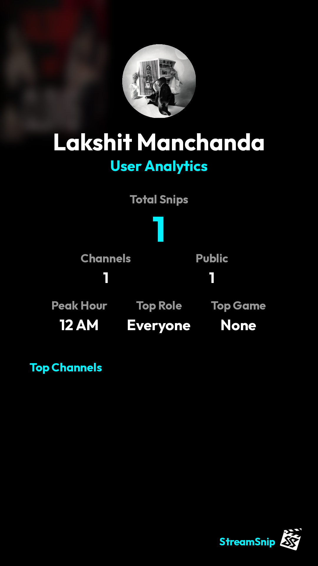 Stats Share Card