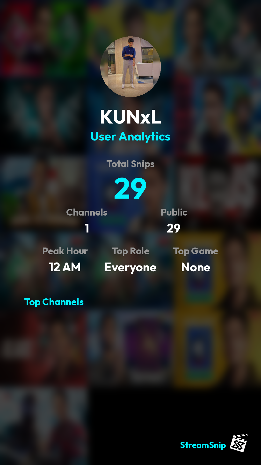 Stats Share Card