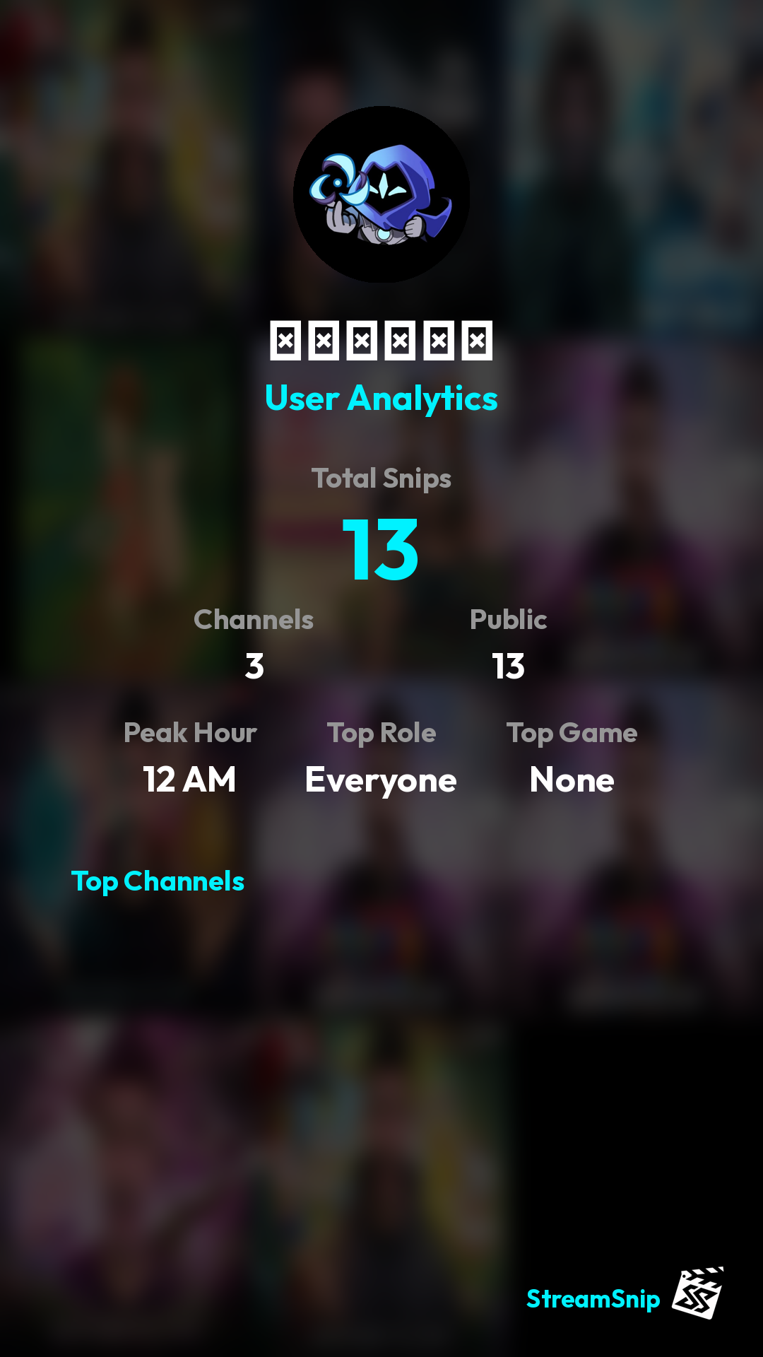 Stats Share Card