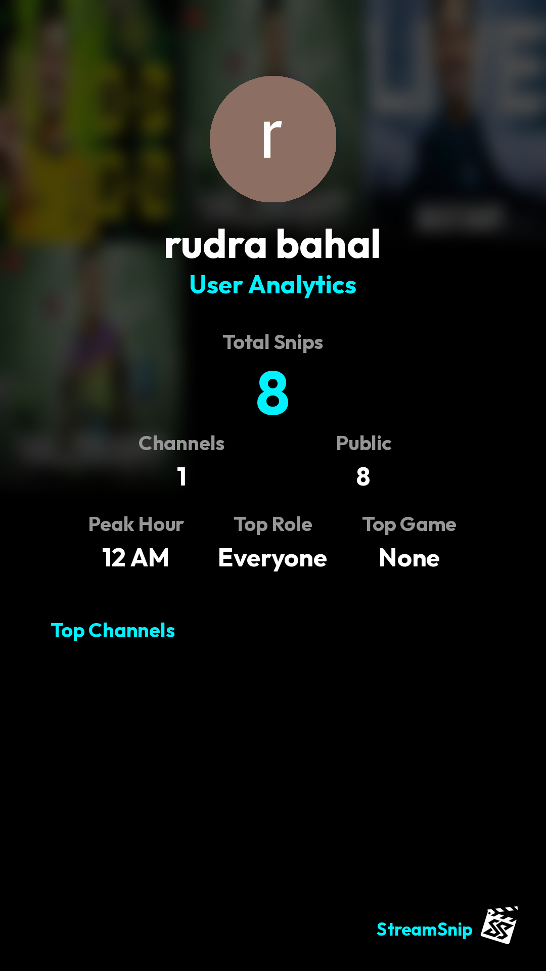 Stats Share Card