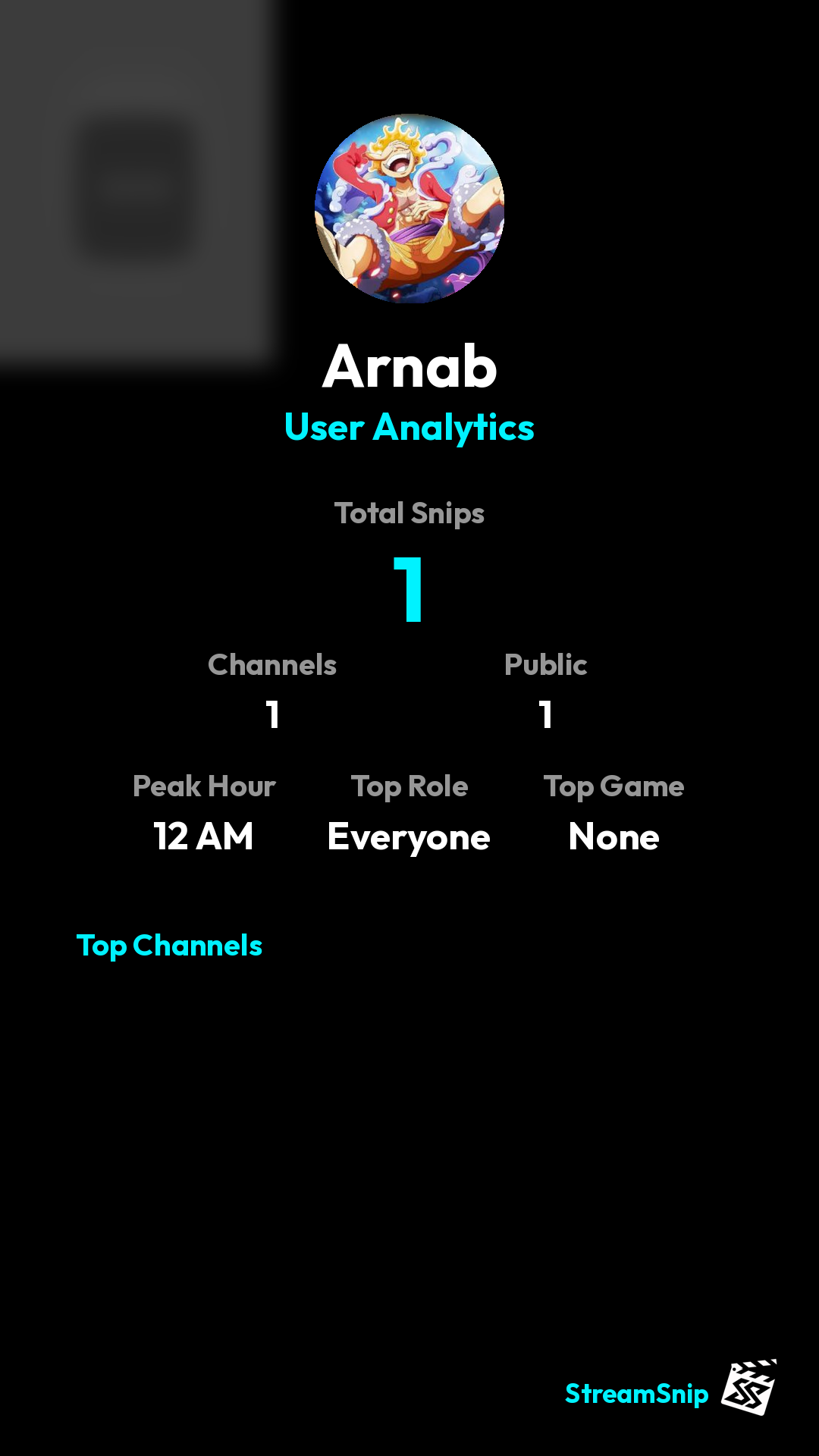Stats Share Card