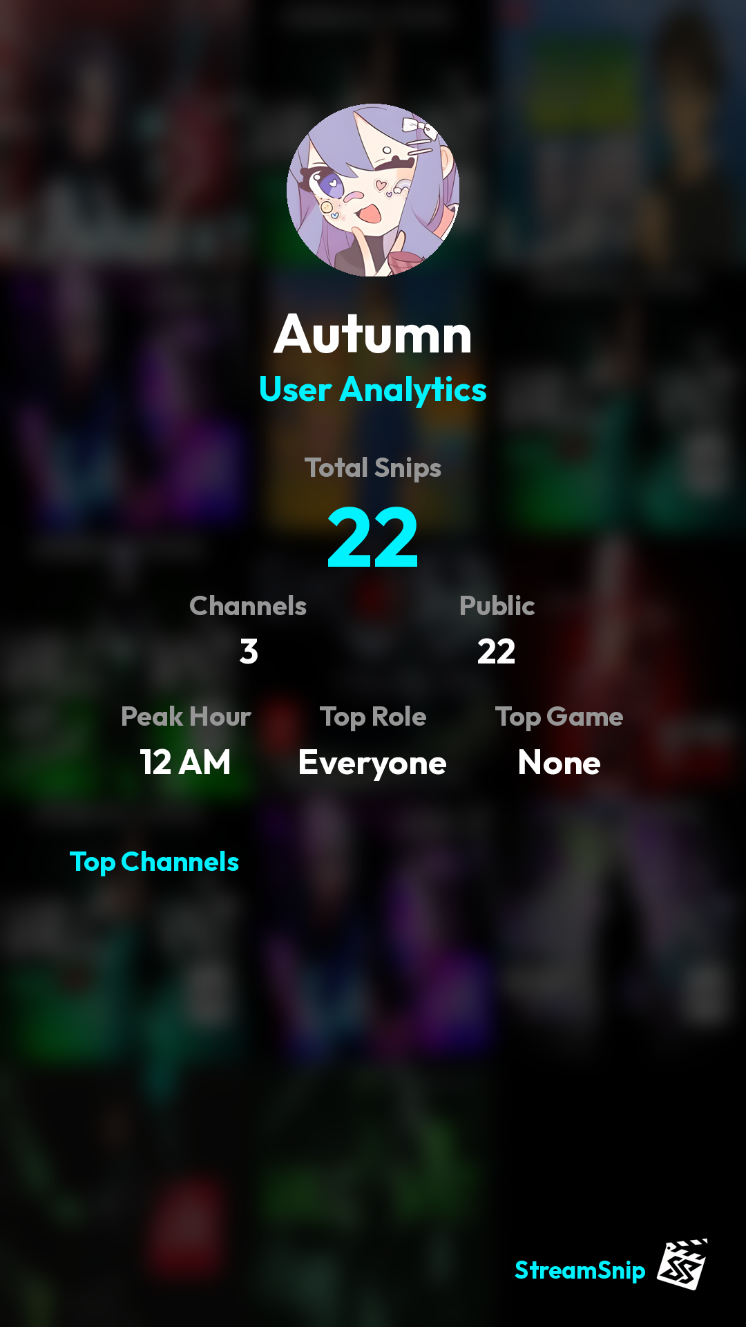 Stats Share Card