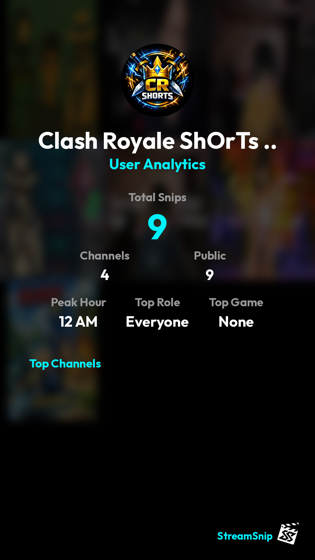 Stats Share Card