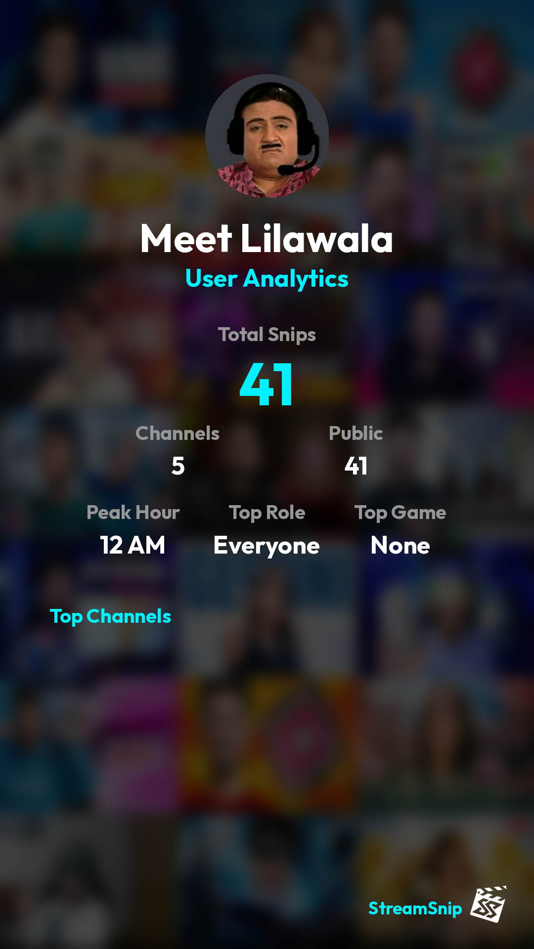 Stats Share Card