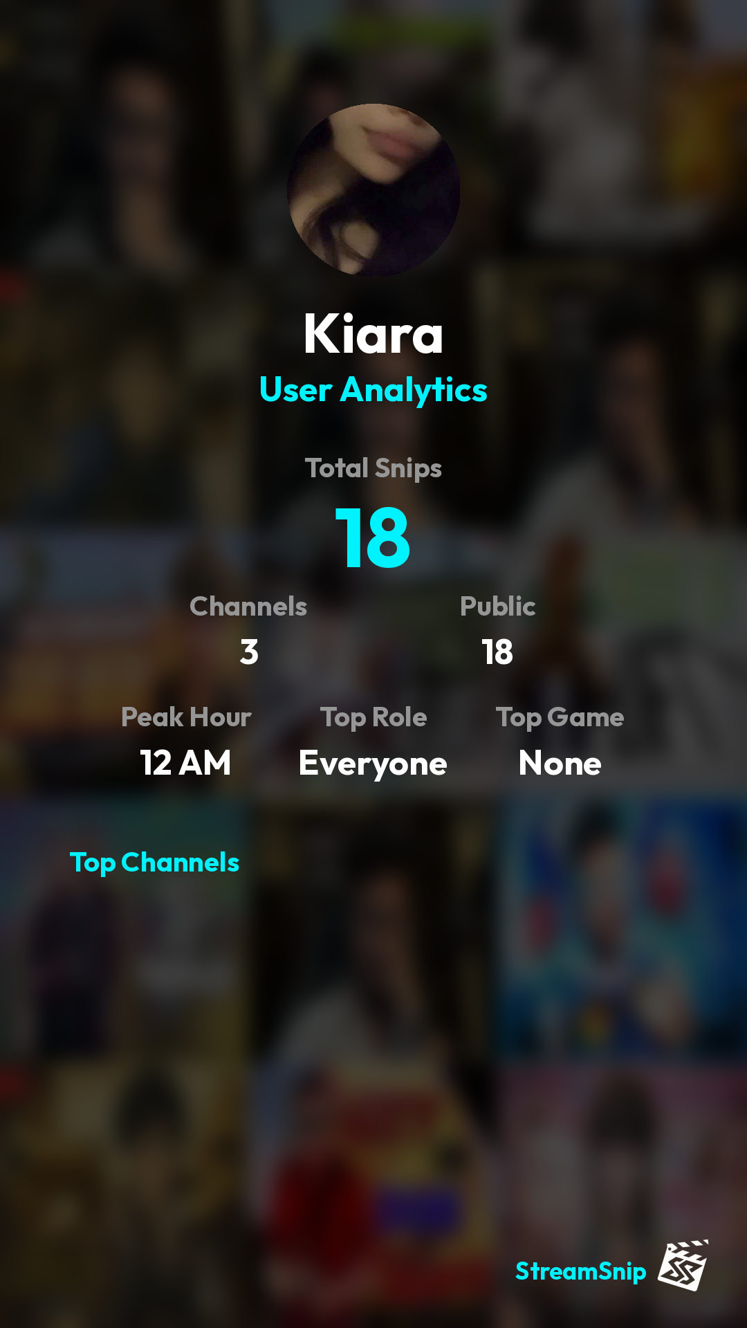 Stats Share Card