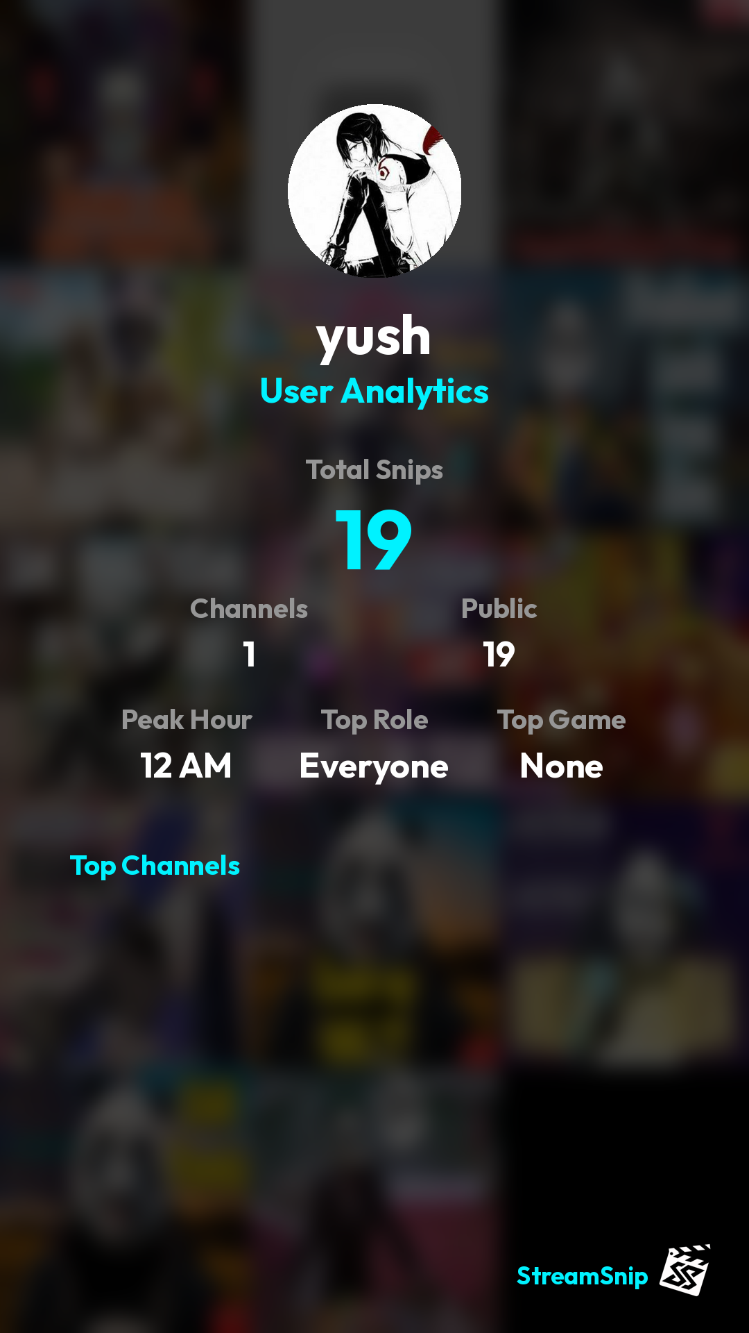 Stats Share Card