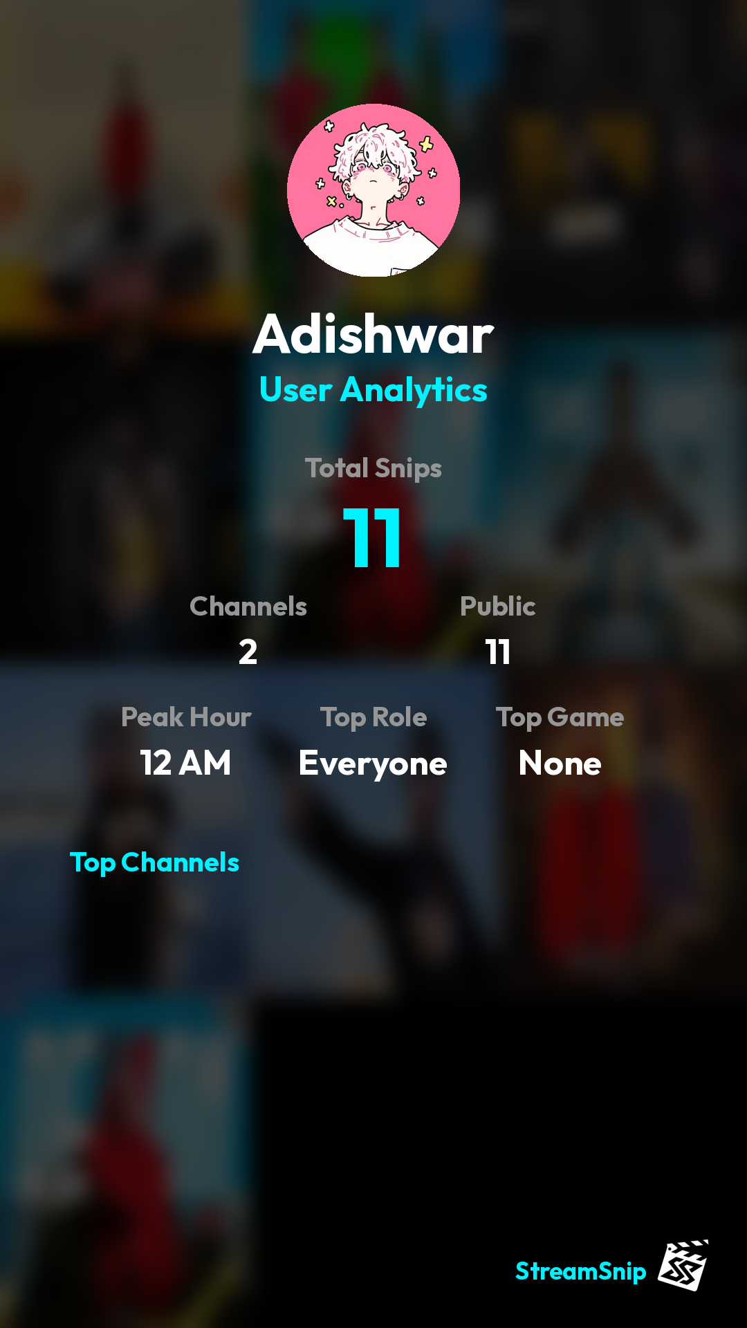 Stats Share Card